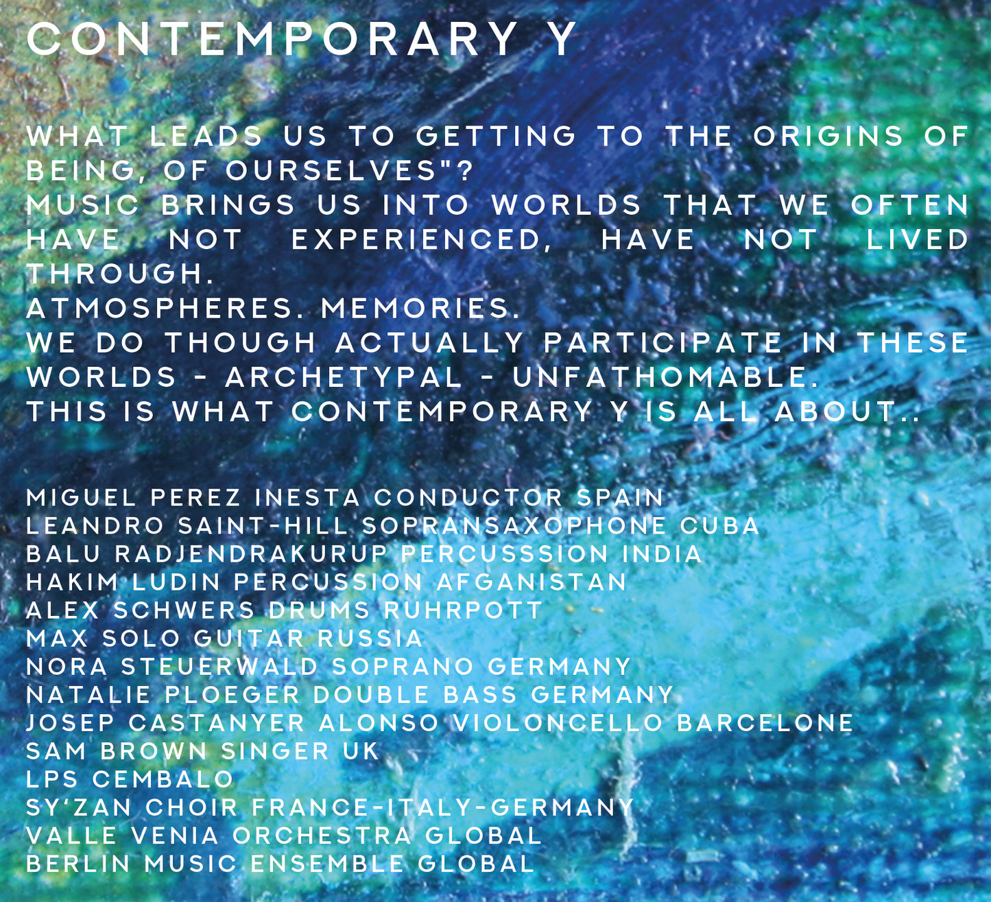 Contemporary Y